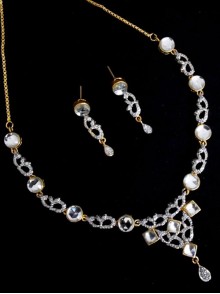 CZ  Necklace Set